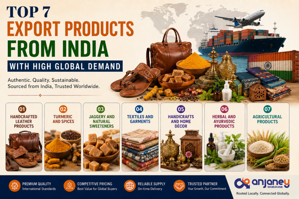 Export products from India