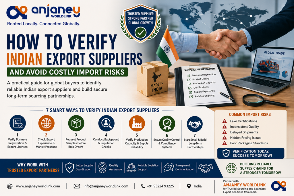 Indian export suppliers
