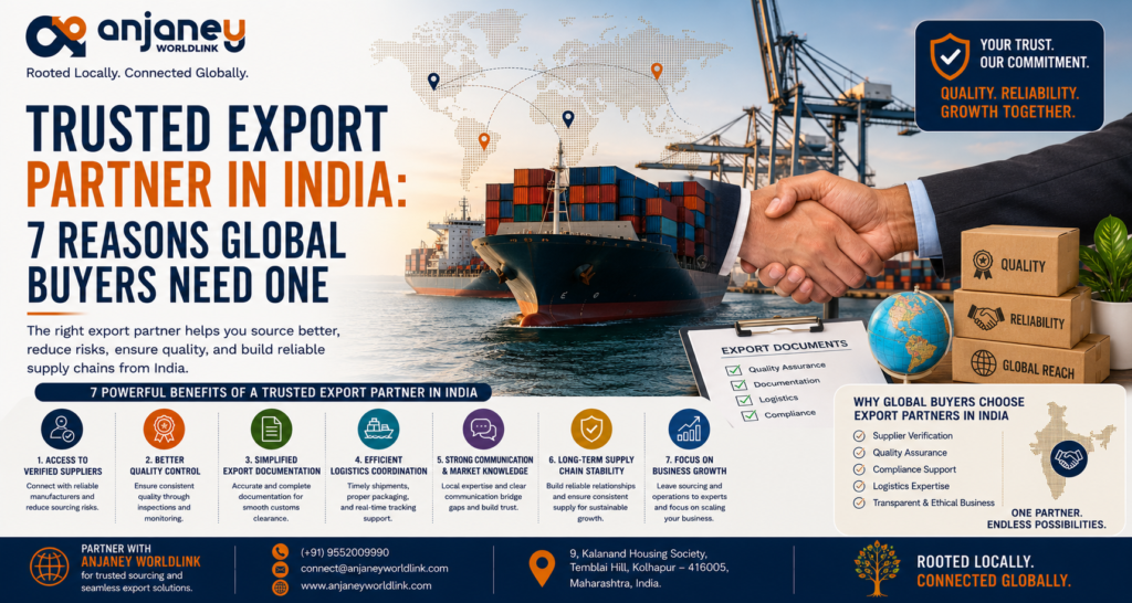trusted export partner in India