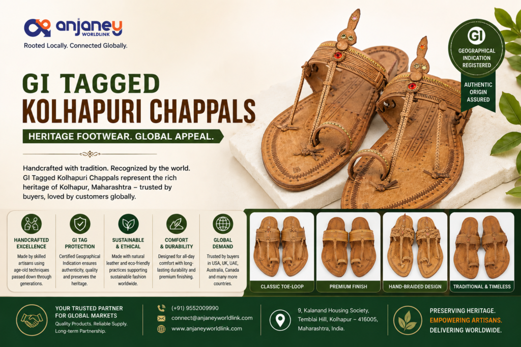 GI Tagged Kolhapuri Chappals