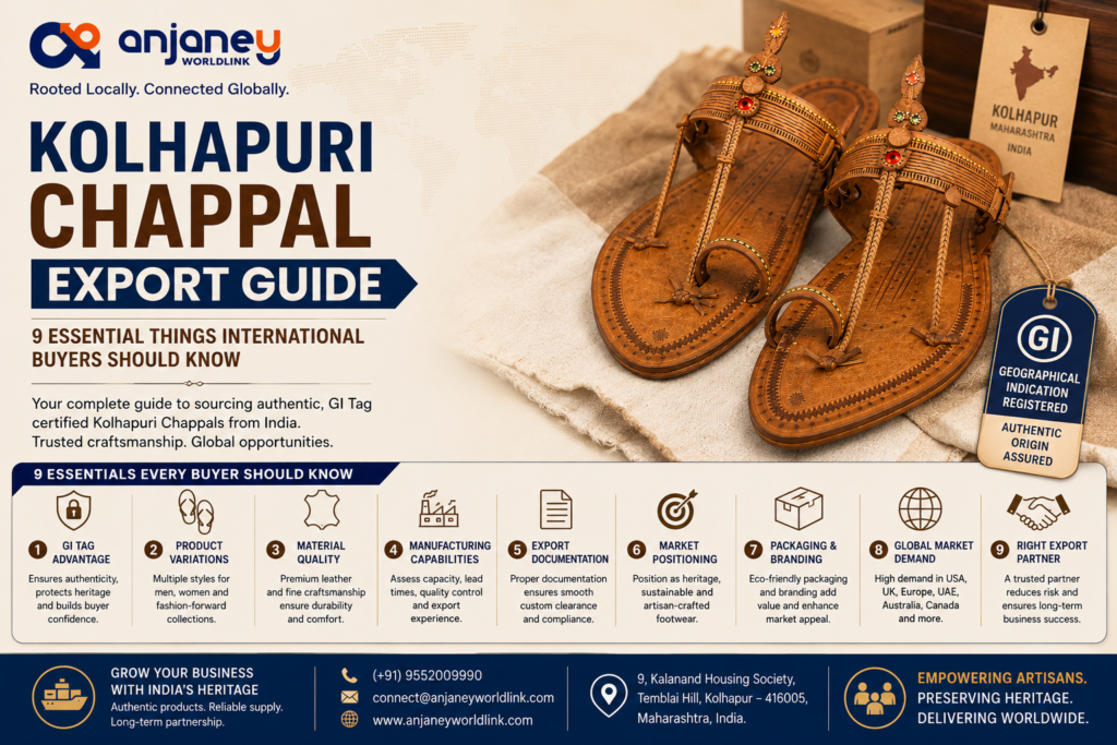 Kolhapuri Chappal Export Guide